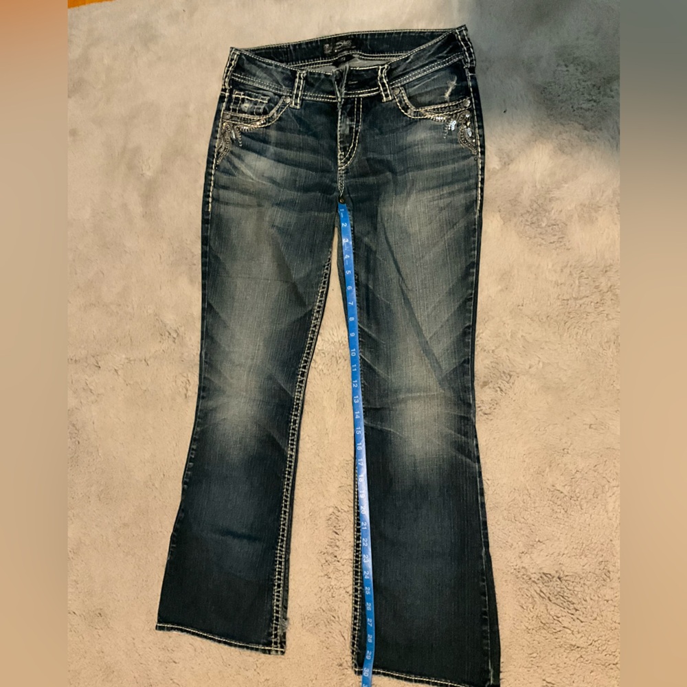 Silver Jeans Women's Suki Dark Wash Jeans